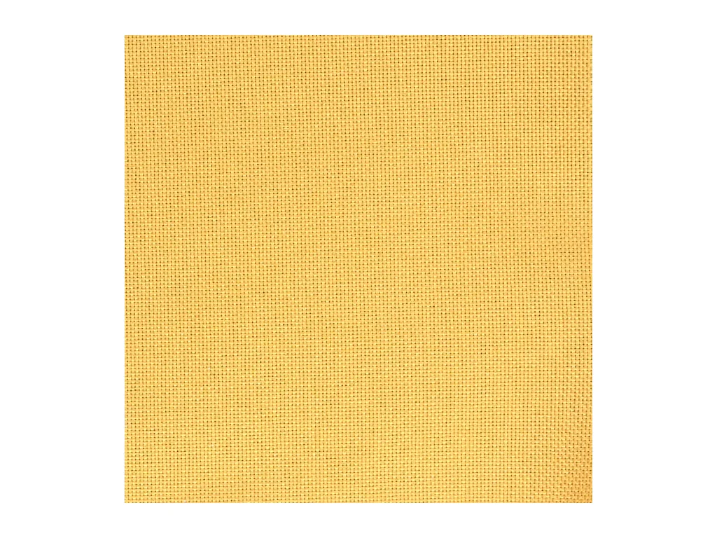 Chaise pivotante de salle à manger Jaune moutarde Tissu