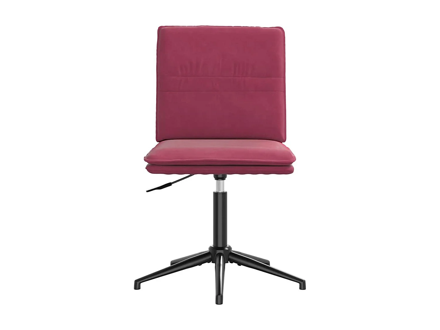 Chaise à manger Rouge bordeaux Velours