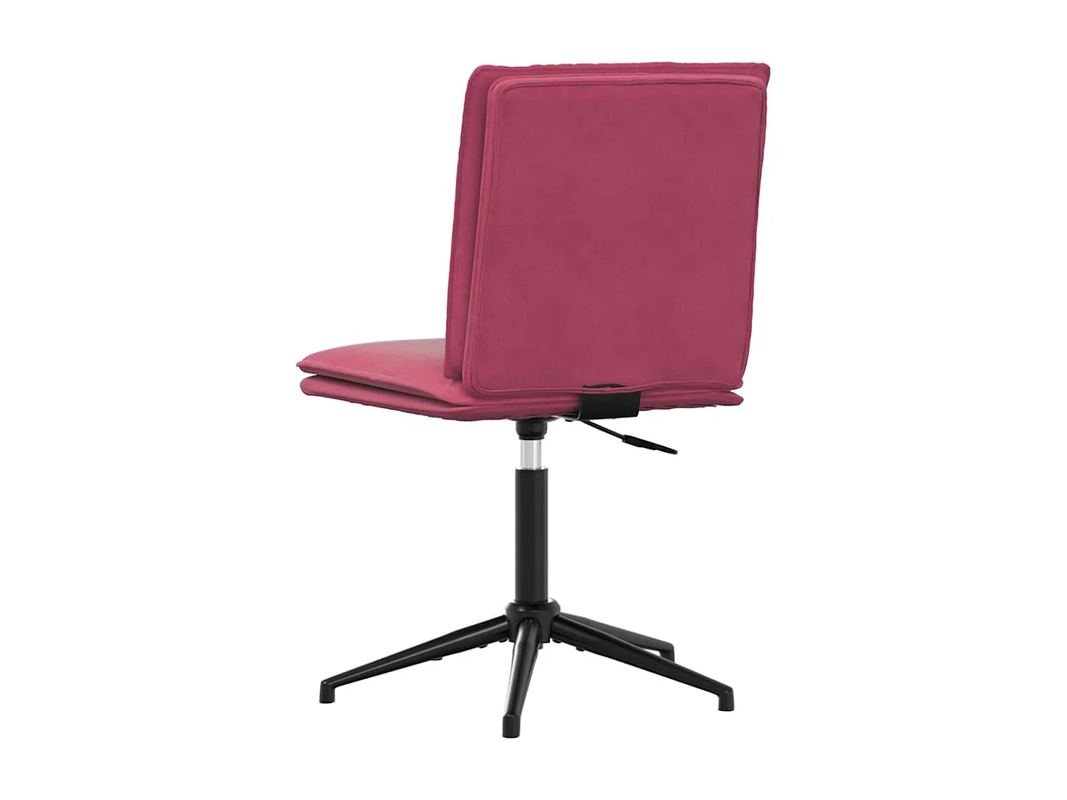 Chaise à manger Rouge bordeaux Velours