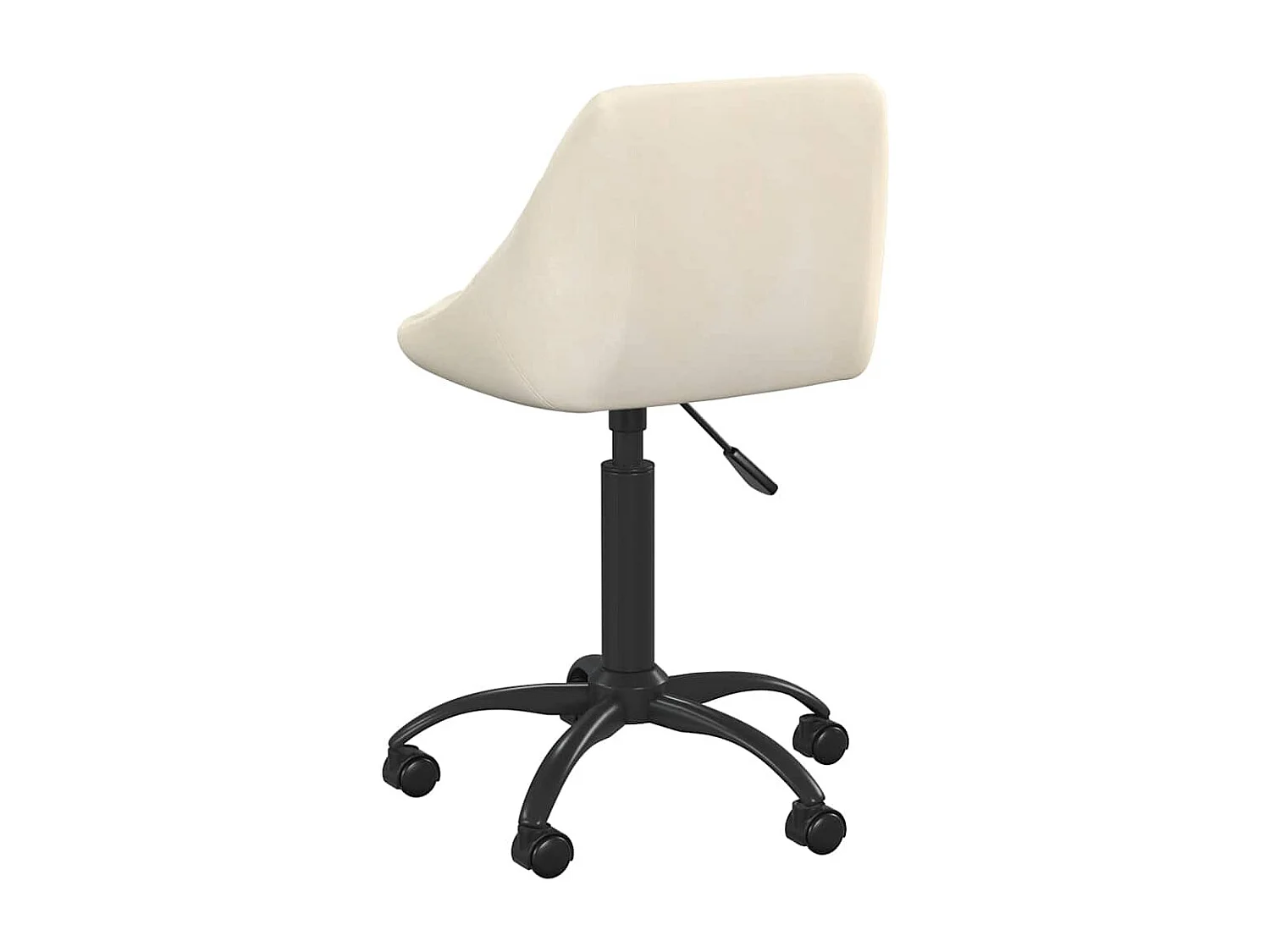 Chaise à manger Crème Velours