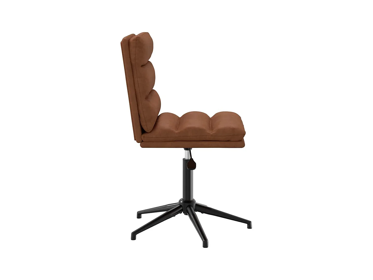 Chaise de salle à manger Marron Similicuir