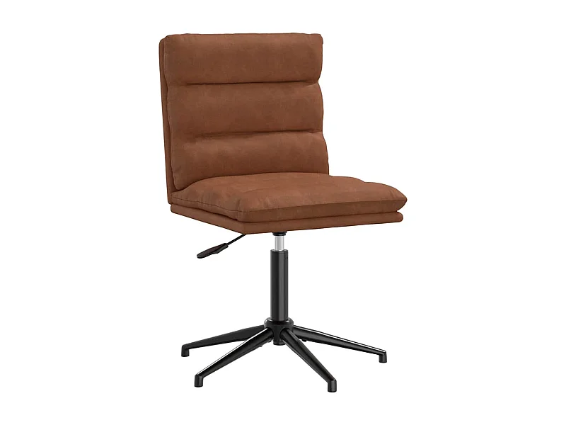 Chaise de salle à manger Marron Similicuir