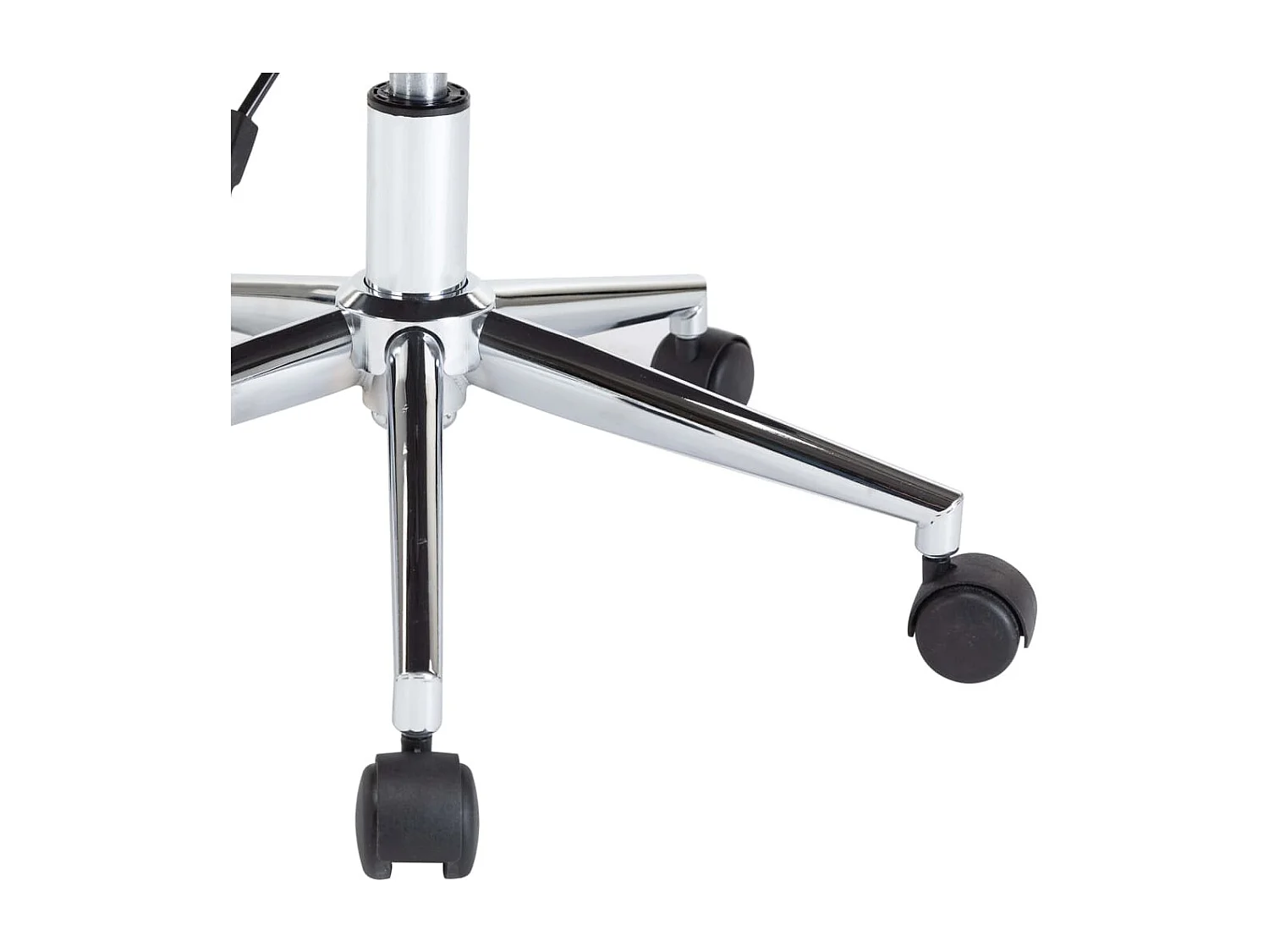 Silla comedor giratoria madera curvada cuero sintético blanco