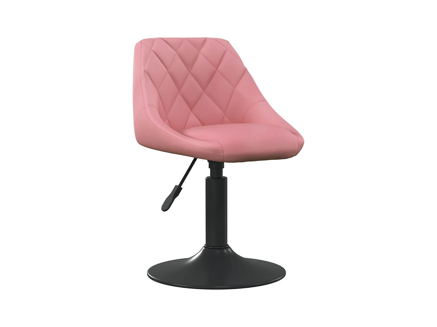 Chaise de salle à manger Rose Velours