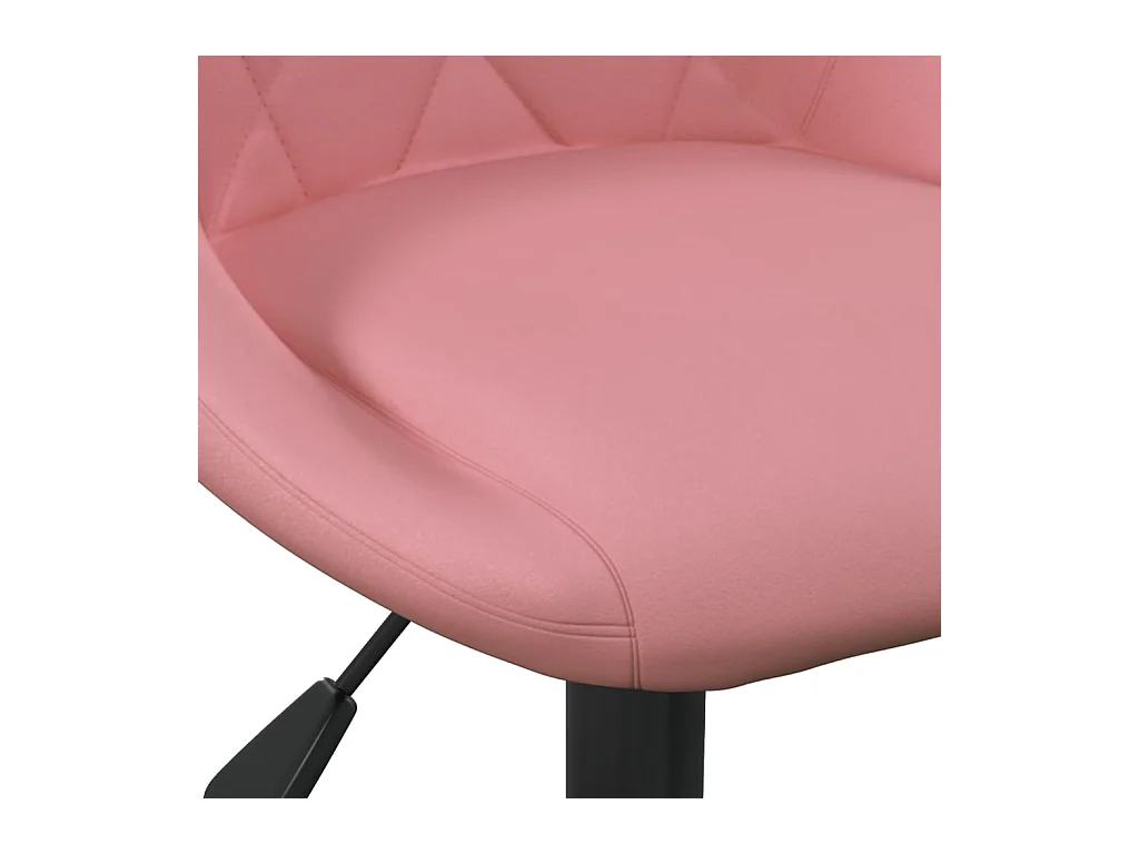 Chaise de salle à manger Rose Velours