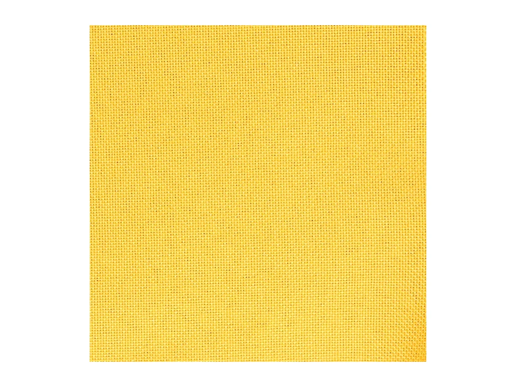 Chaise pivotante de salle à manger Jaune moutarde Tissu