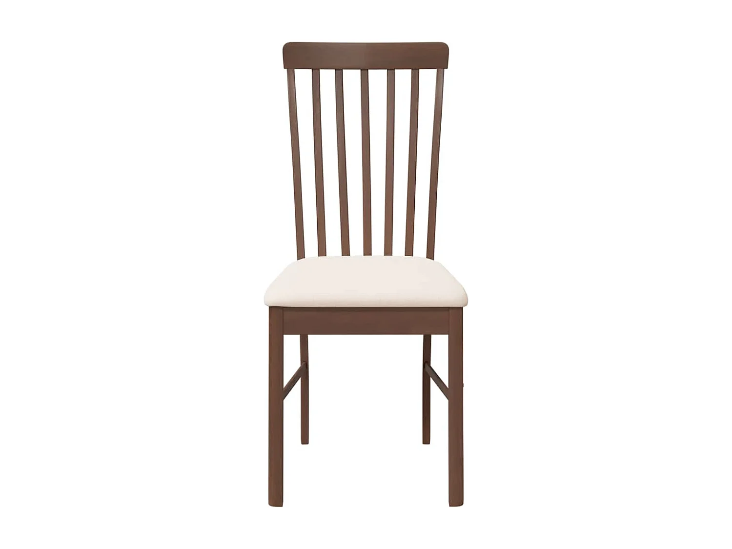 Sillas de comedor con cojines 2 unidades madera maciza marrón caucho