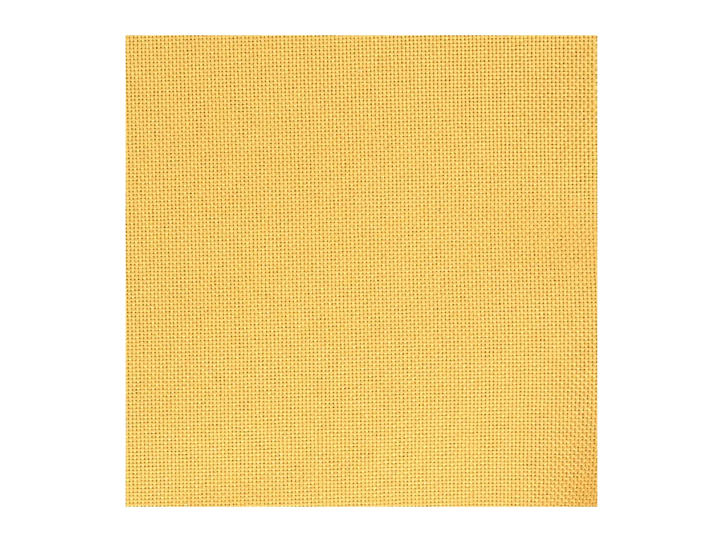 Chaise pivotante de salle à manger Jaune moutarde Tissu