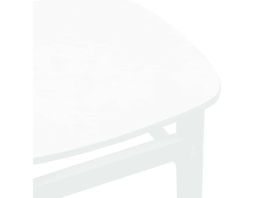 Chaises à manger 2 pièces blanc bois massif caoutchouc