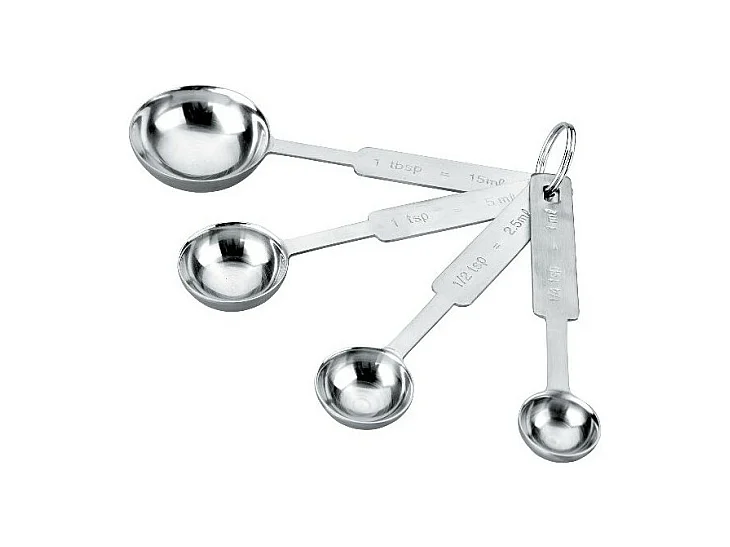 4 cuillères mesure 1.25-2.5-5-15 ml