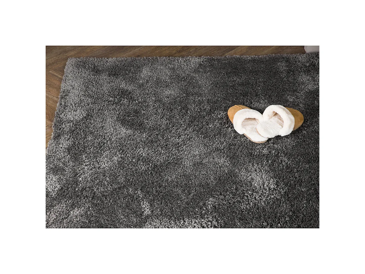 Tapis Design "Walter" 160x230cm Gris Foncé