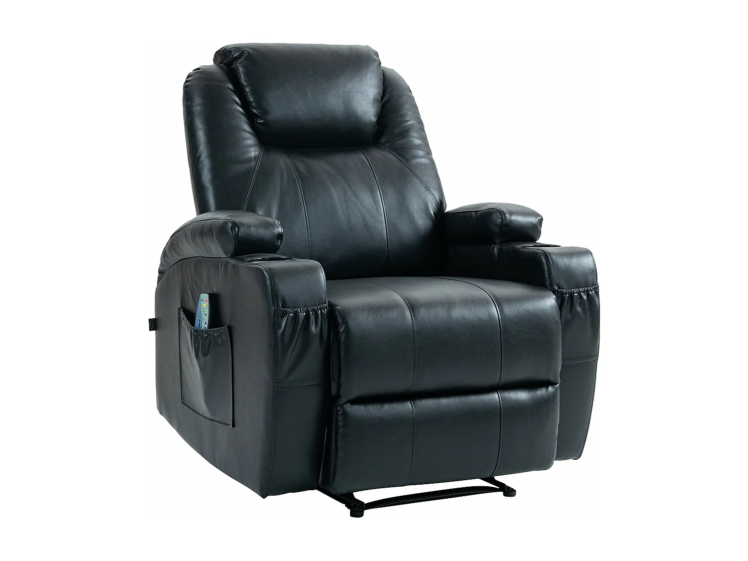 Fauteuil - Similicuir - Noir - Galena