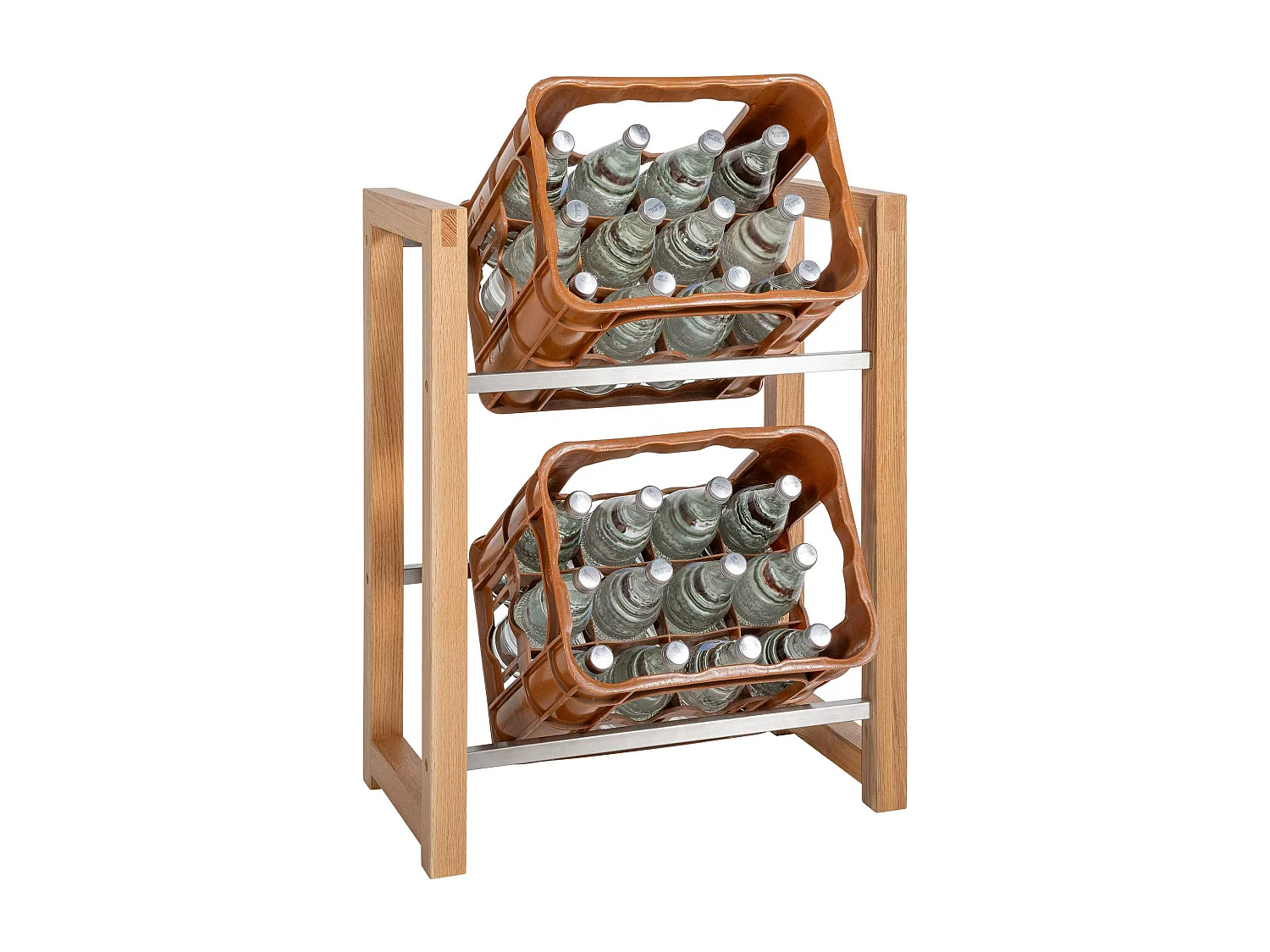 Drankenkratstandaard - Hout - eik - Robin