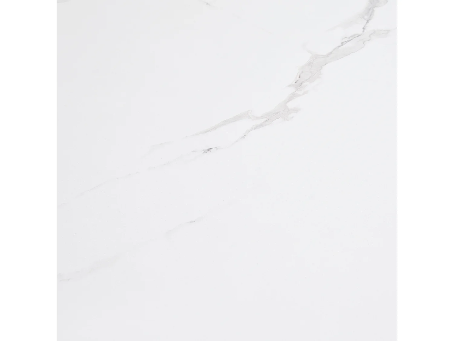 Mesa de jantar extensível 99-159 x 74 cm - 6 a 8 pessoas - em MDF - Branco + Preto