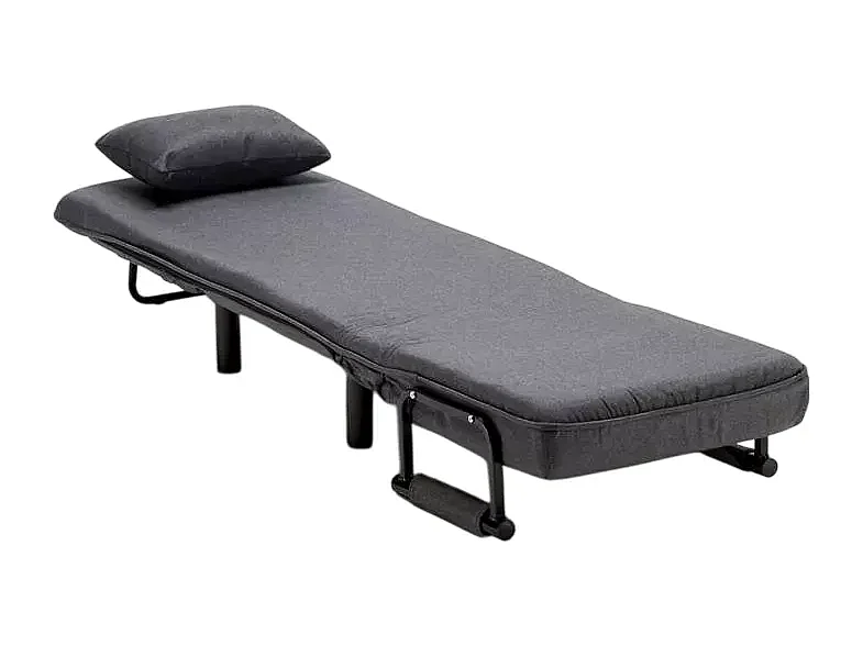 Fauteuil-lit pliable en tissu Alnitak