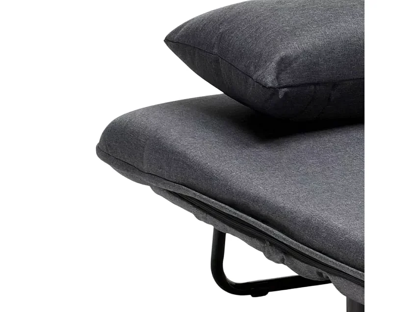 Fauteuil-lit pliable en tissu Alnitak