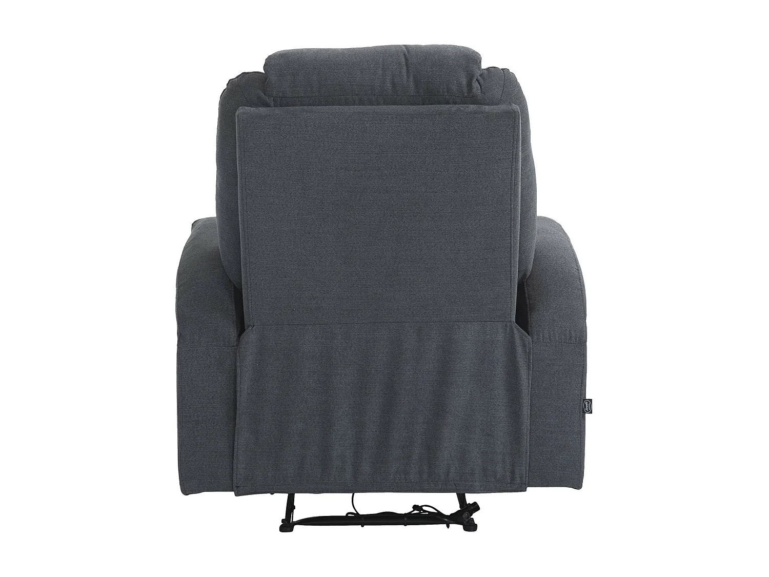 Fauteuil - Tissu - Gris foncé - Hepler
