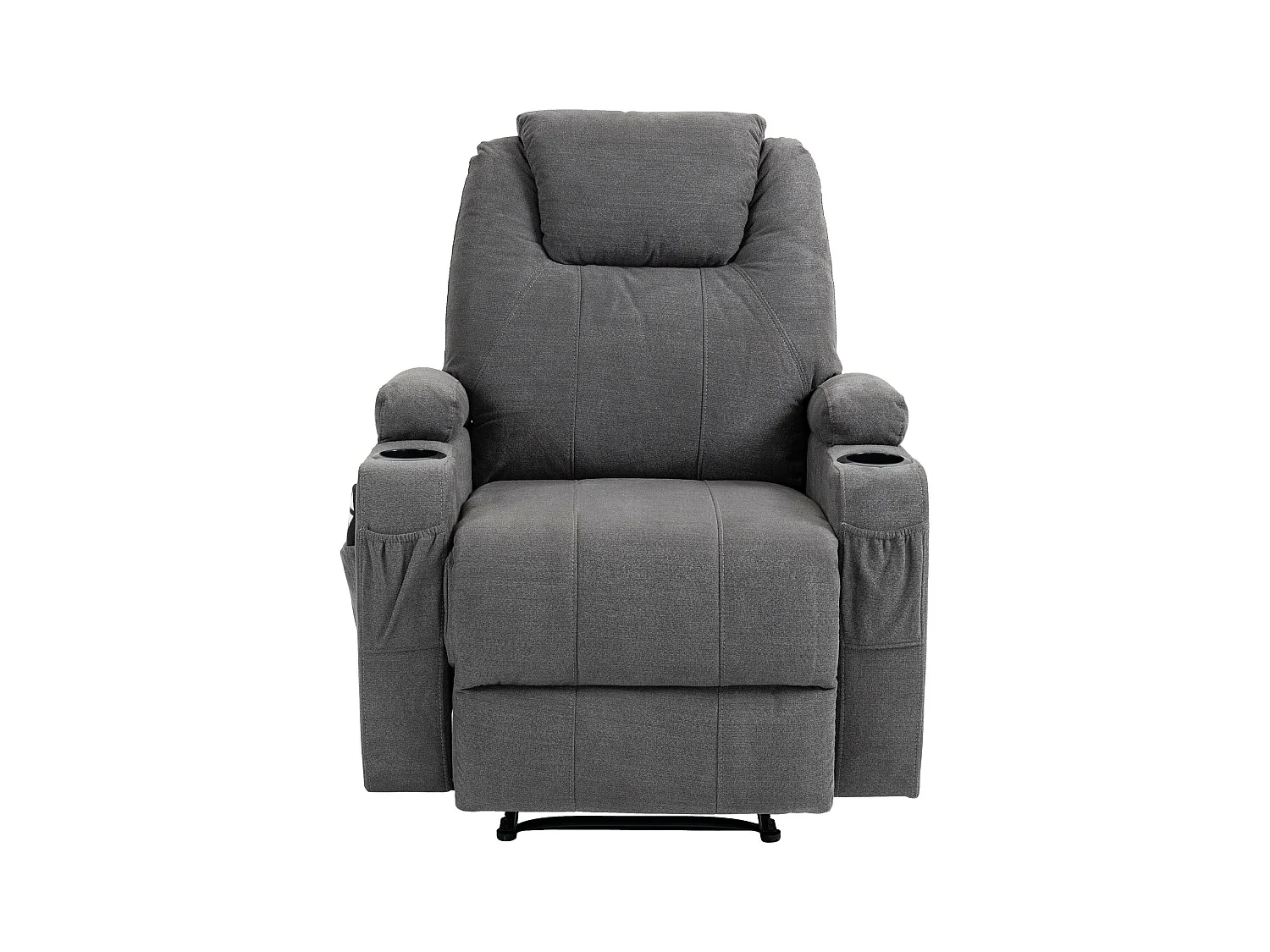 Sessel - Stoff - grau - Hepler