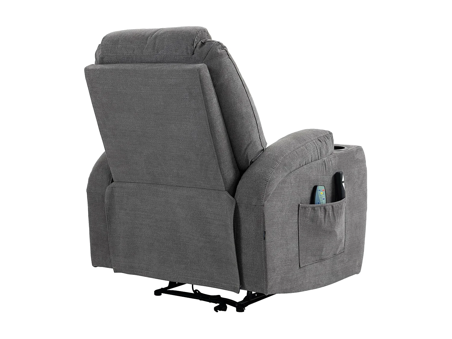 Fauteuil - Tissu - Gris - Hepler