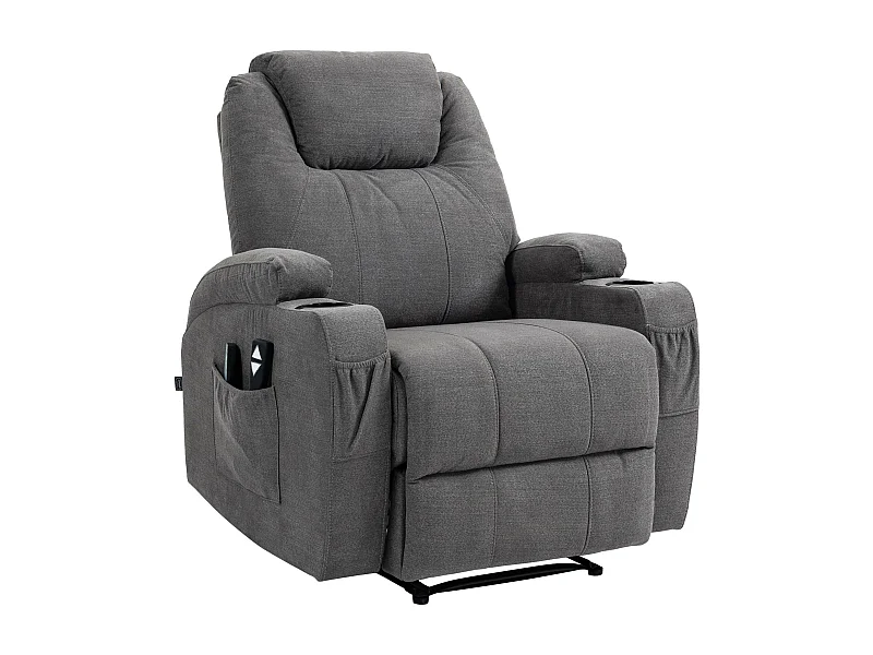 Fauteuil - Stof - grijs - Hepler
