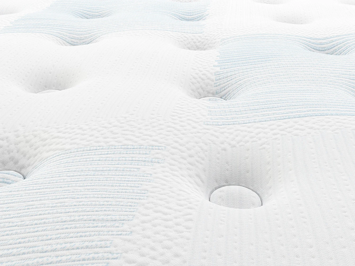 Matras 160 x 200 cm met pocketvering 7 zones en gel memory foam dikte 23 cm - VARNO van YSMÉE