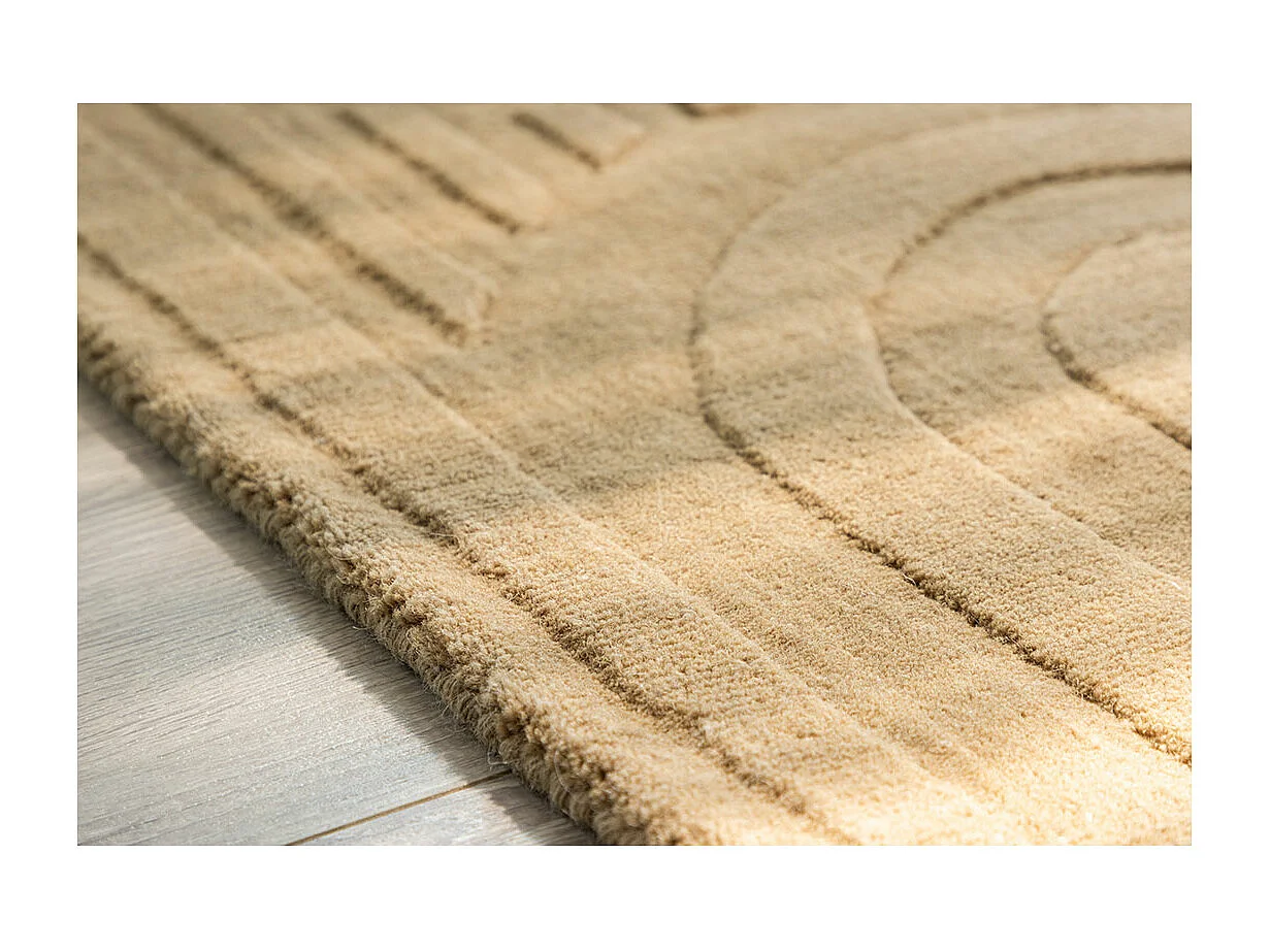 Tapis Déco "Nora" 50x80cm Beige