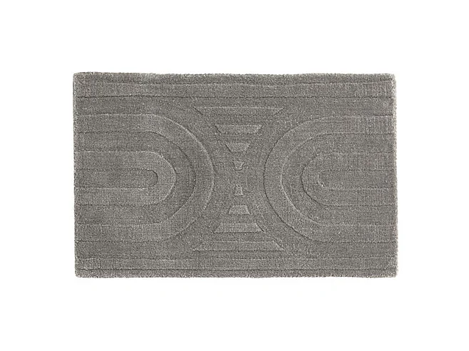 Tapis Déco "Nora" 50x80cm Argent