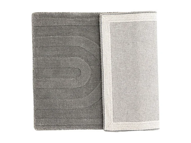 Tapis Déco "Nora" 50x80cm Argent