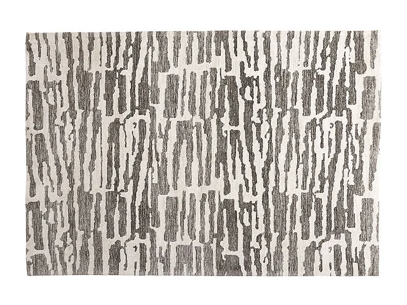 Milos vloerkleed 290x200cm grijs.