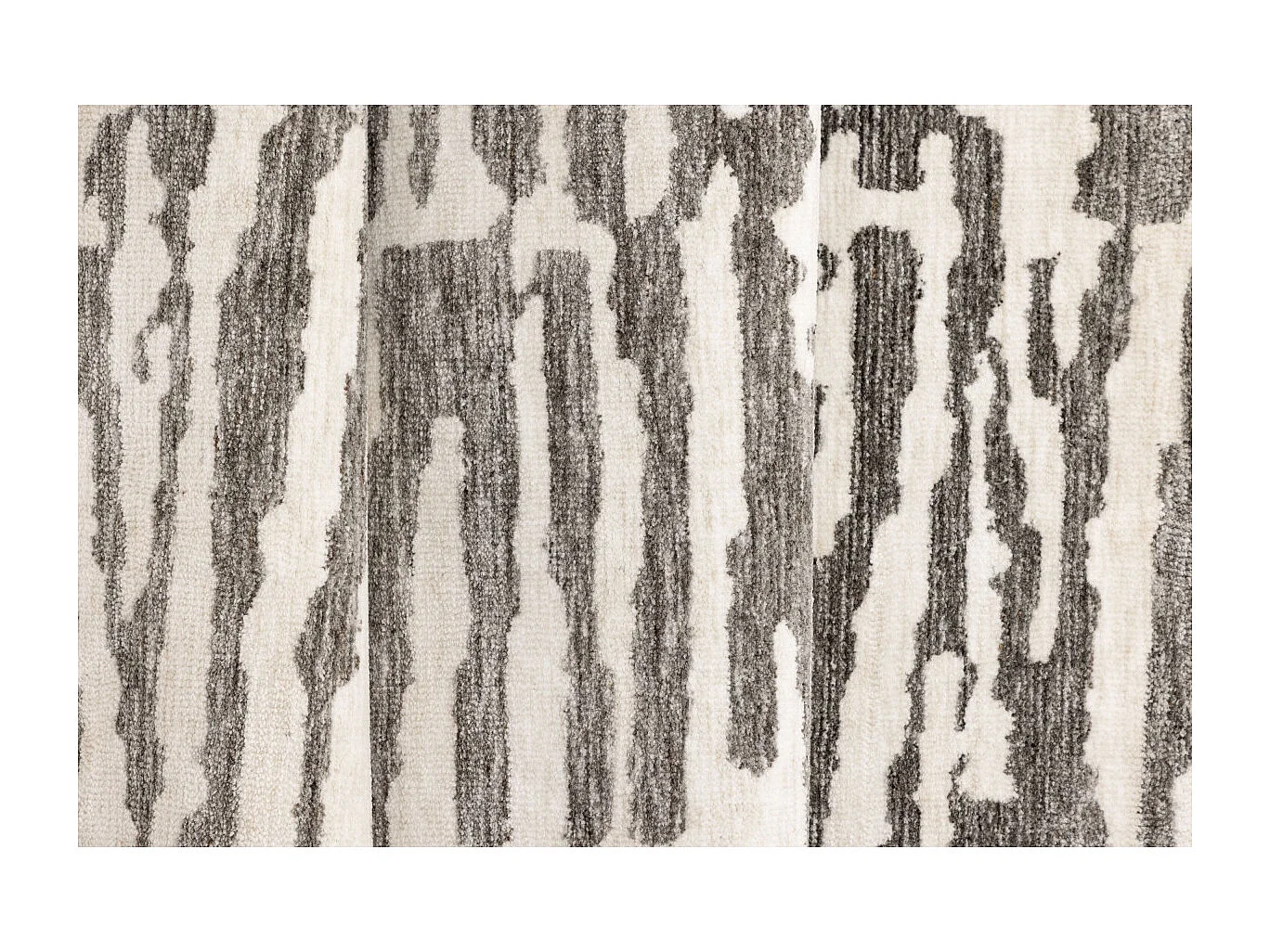 Milos Teppich 290x200cm Grau.