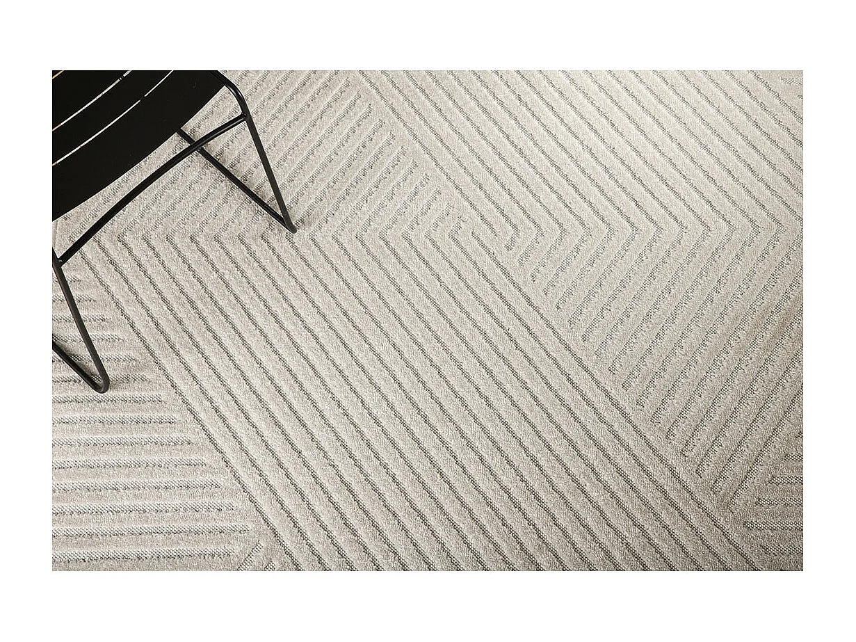 Tapis Design "Aron Solar" 200x290cm Naturel