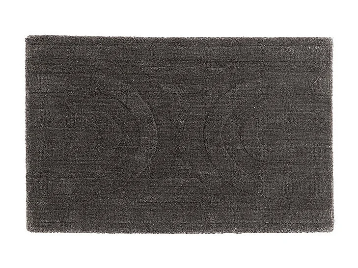 Tapis Déco "Nora" 50x80cm Gris Foncé