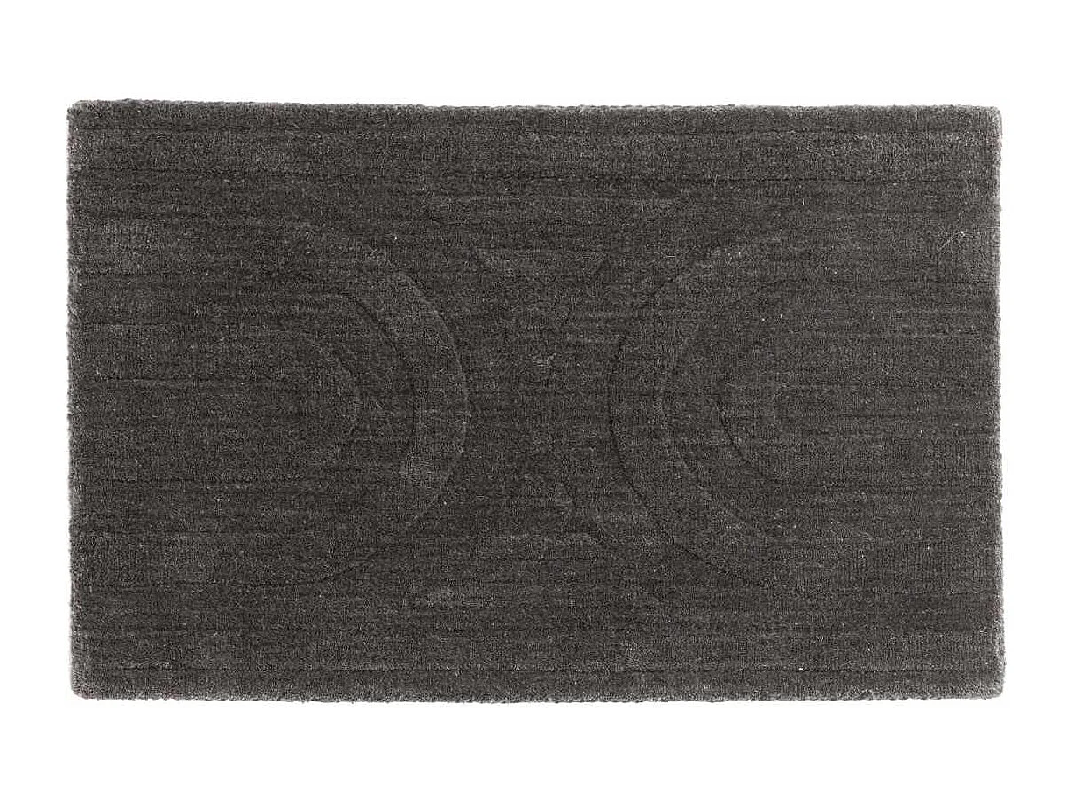 Tapis Déco "Nora" 50x80cm Gris Foncé