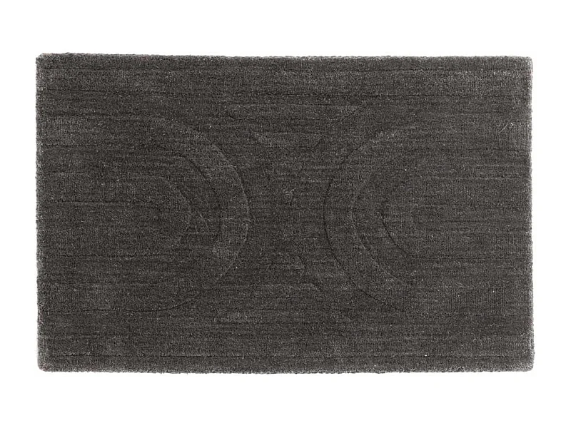 Tapis Déco "Nora" 50x80cm Gris Foncé