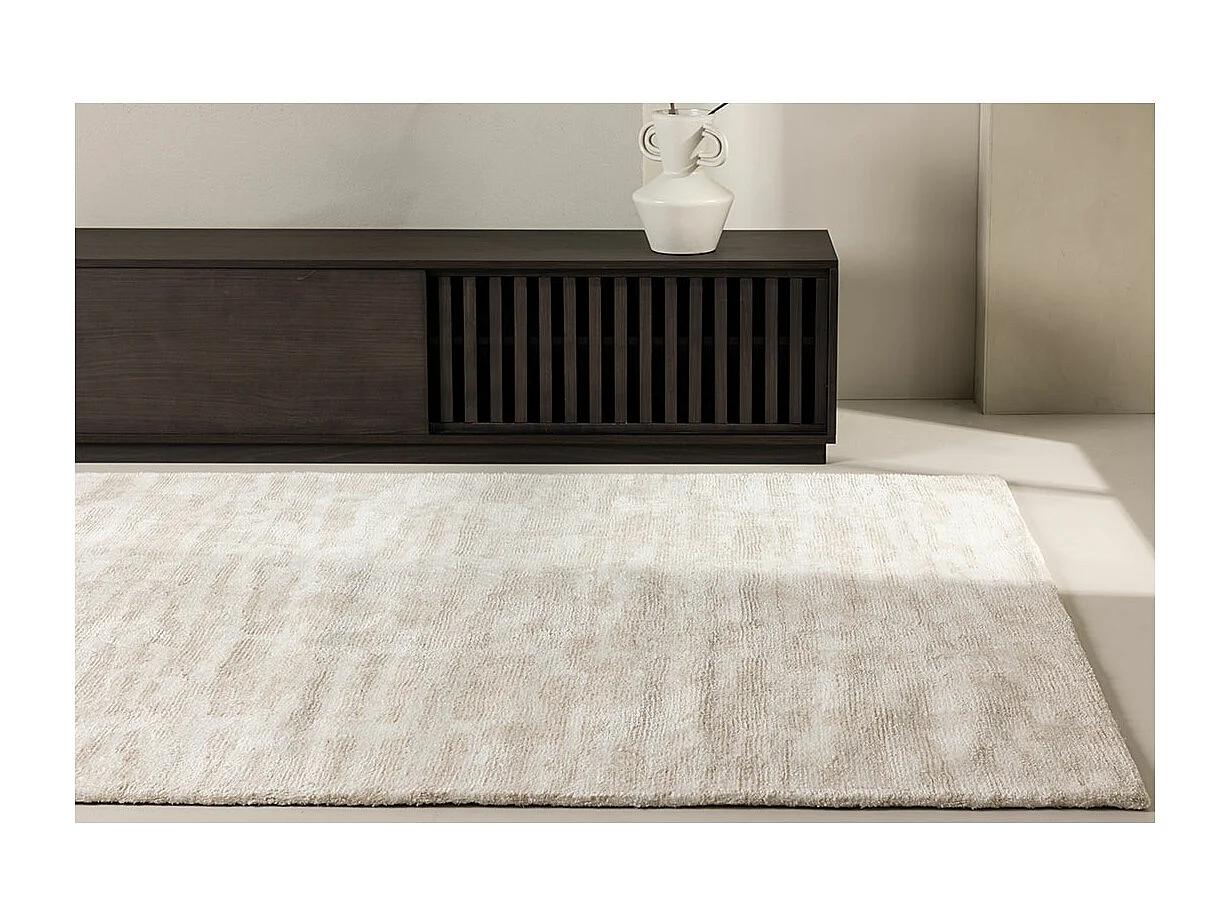 Milos vloerkleed 200x290 cm beige.