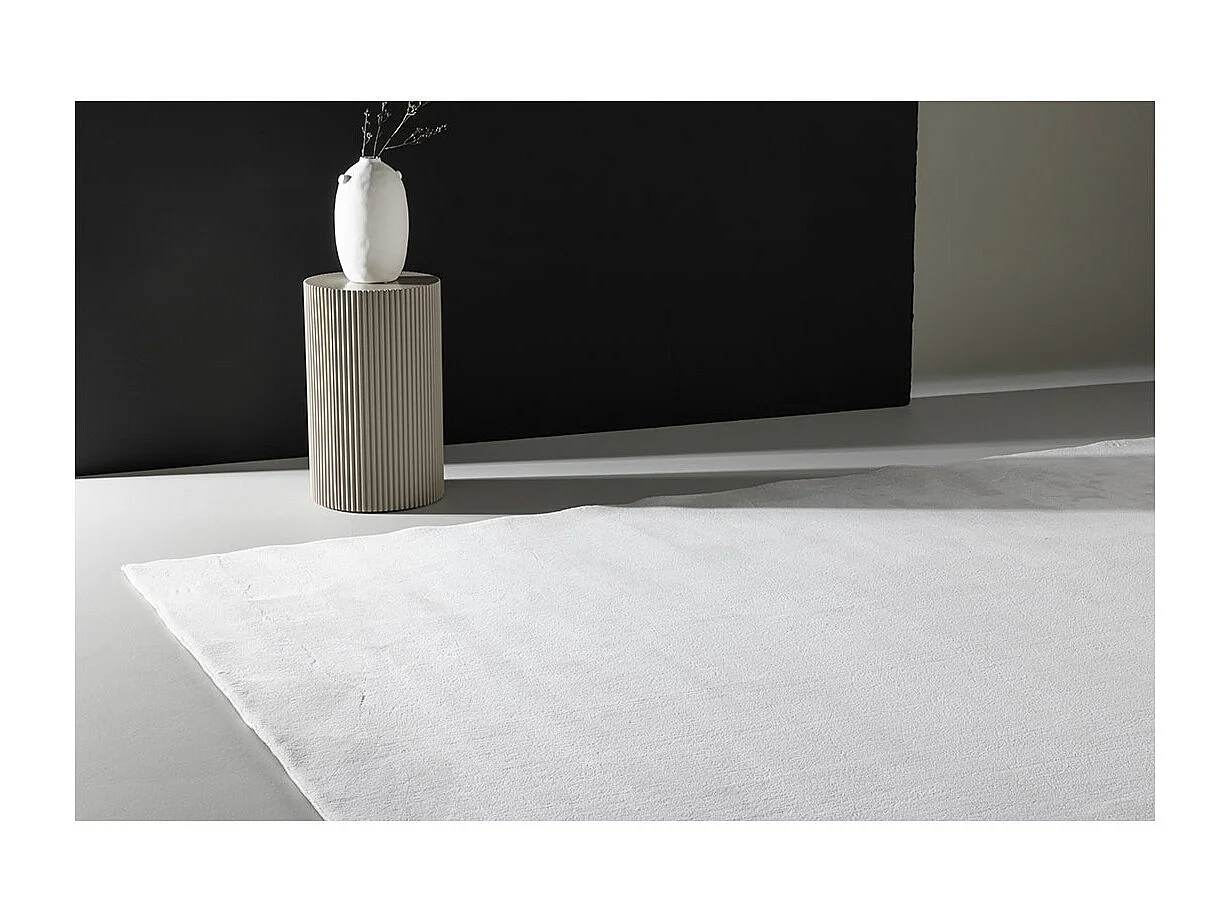 Nixie vloerkleed 240x350 cm wit.