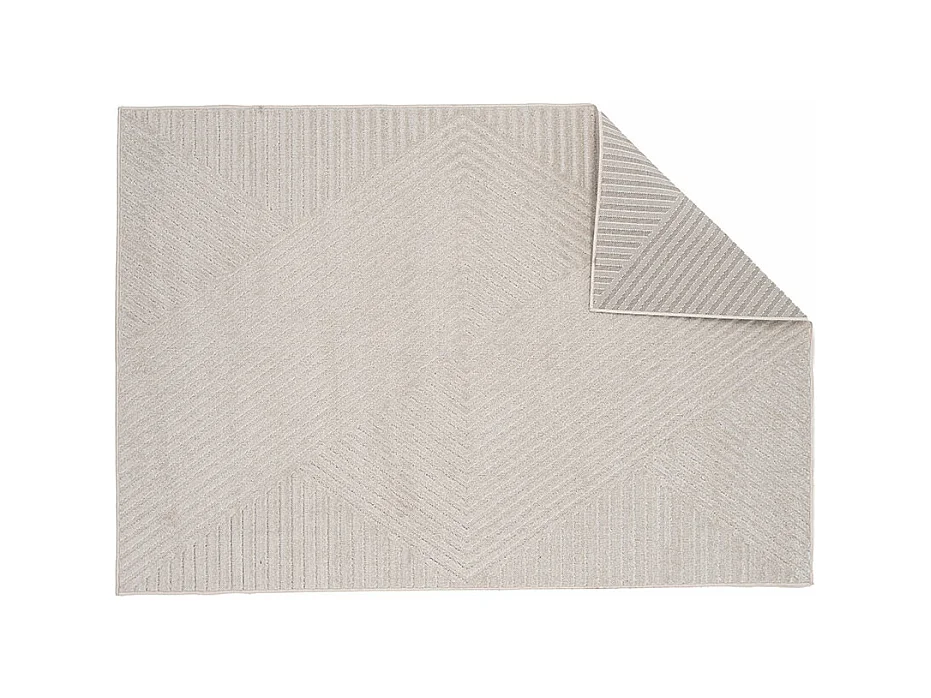 Tapis Design "Aron Solar" 160x230cm Naturel