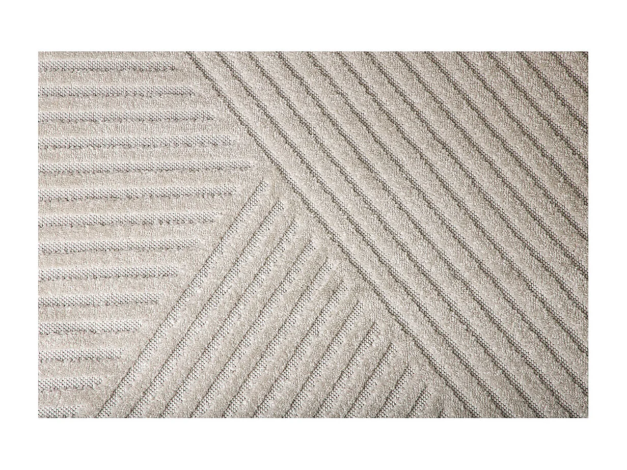 Tapis Design "Aron Solar" 160x230cm Naturel