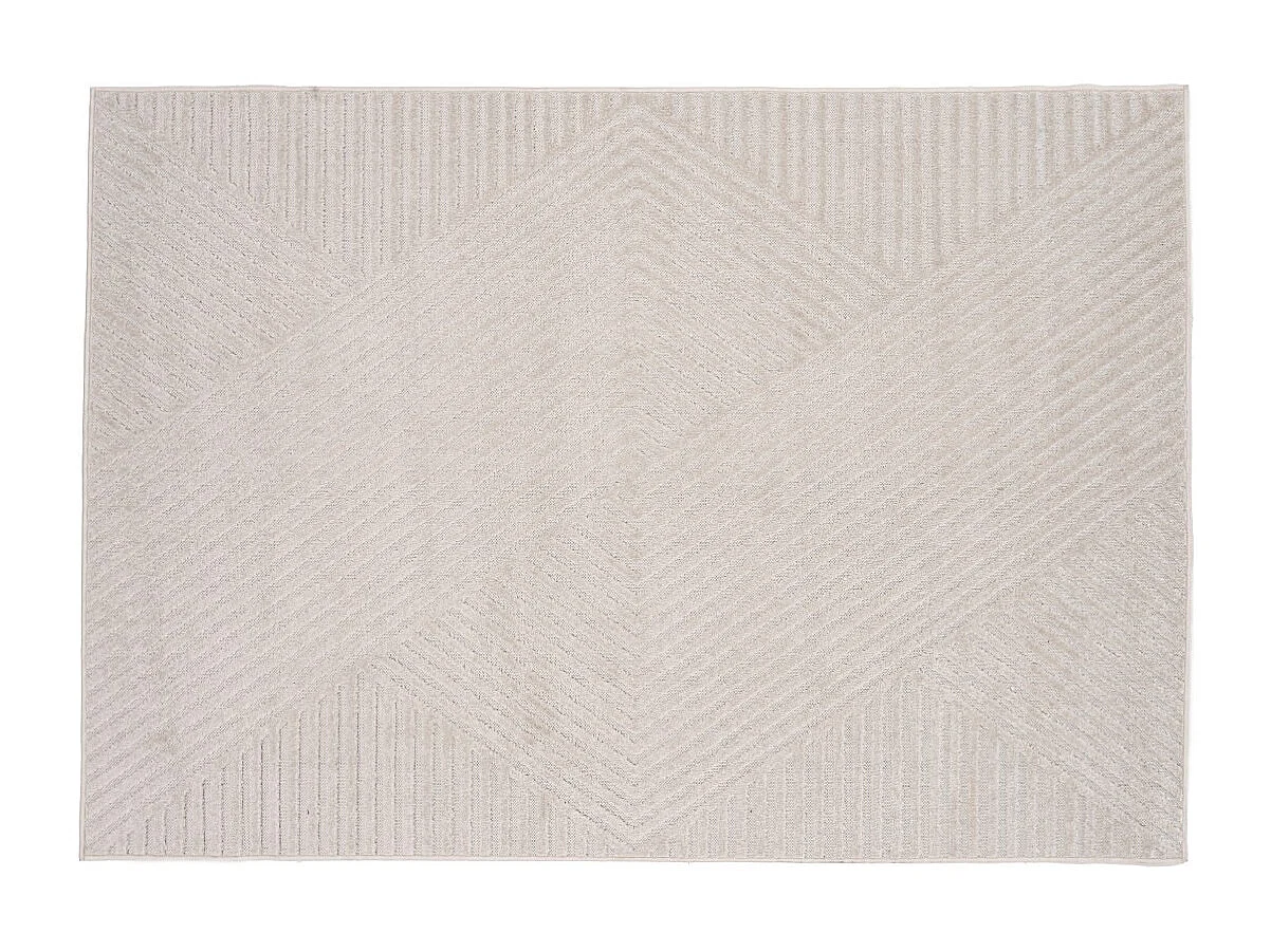 Aron Teppich 160x230 cm weiß.