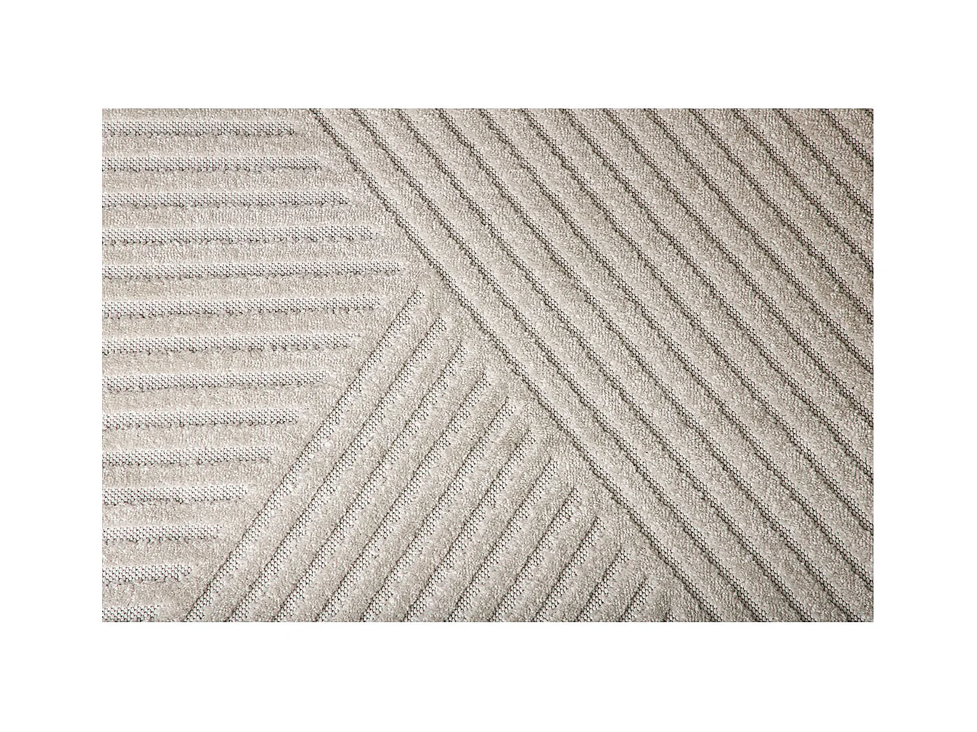 Aron Teppich 160x230 cm weiß.