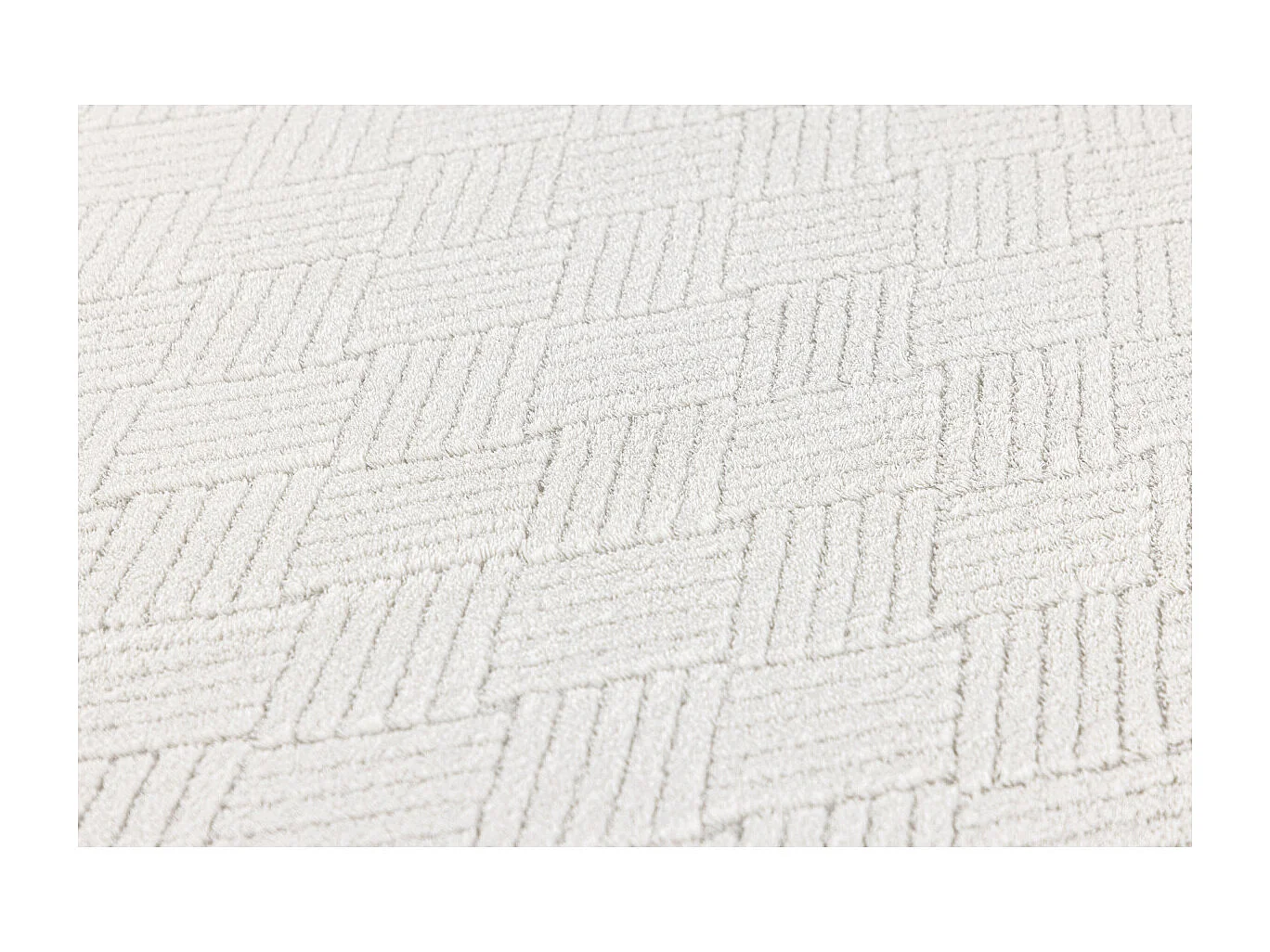 Tapis Déco "Todd" 160x230cm Blanc