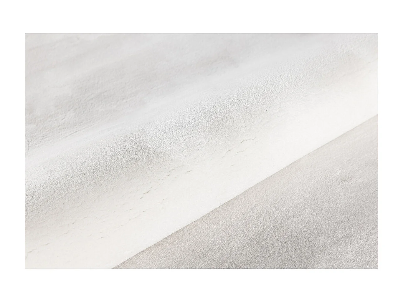 Tapis Déco Rond "Nixie" 200cm Blanc