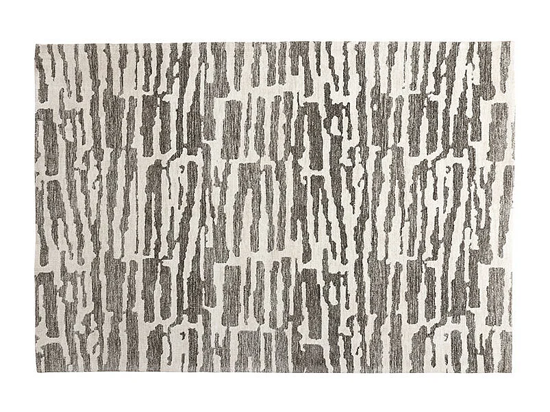 Milos vloerkleed 230x160cm grijs.