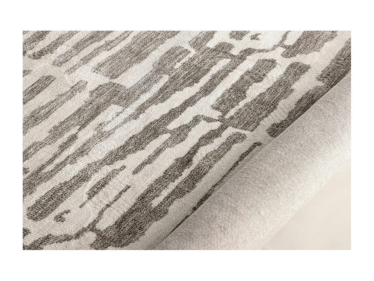 Tapis Déco "Milos" 160x230cm Gris