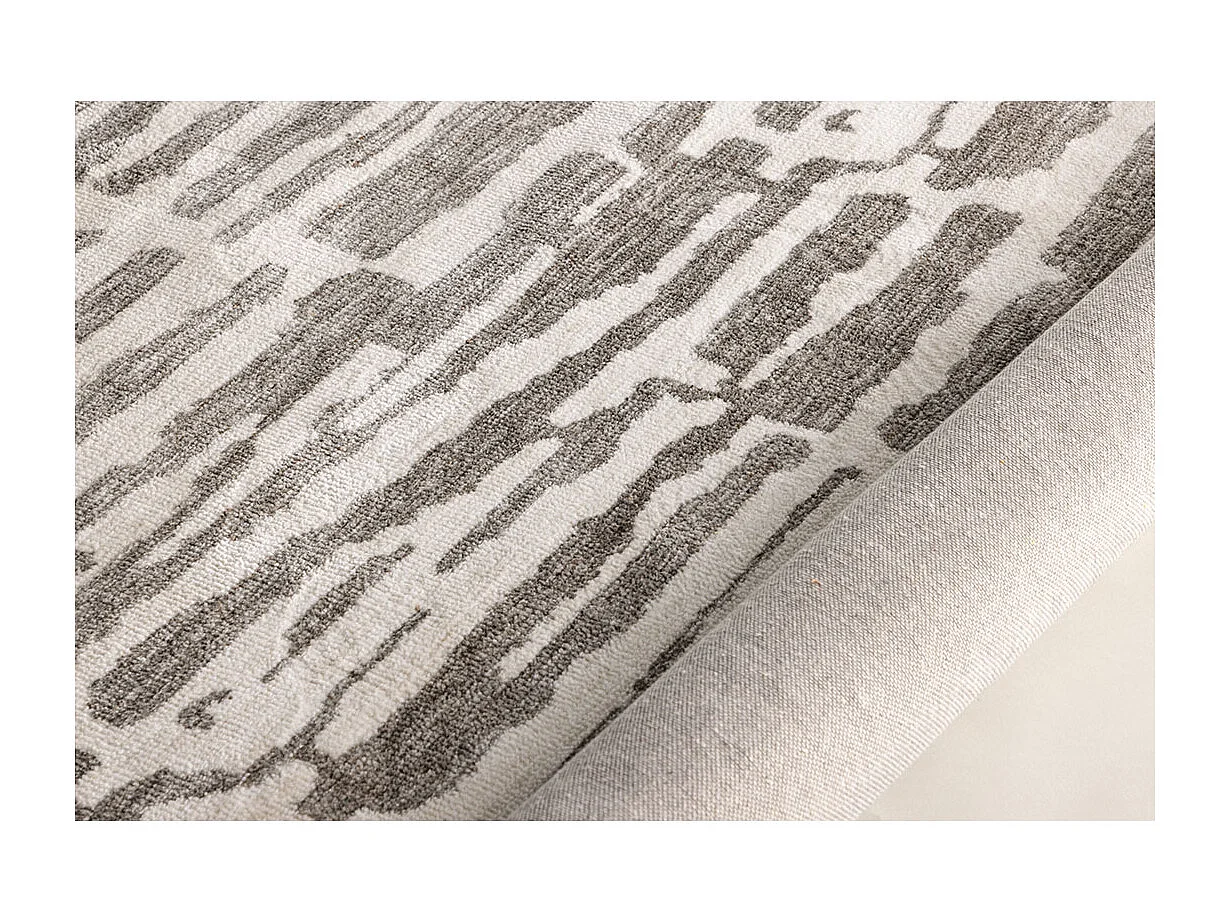 Milos tapis 230x160cm gris.