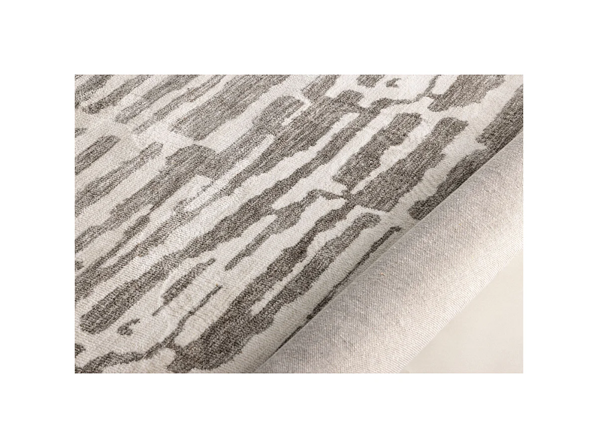 Milos Teppich 230x160cm Grau.