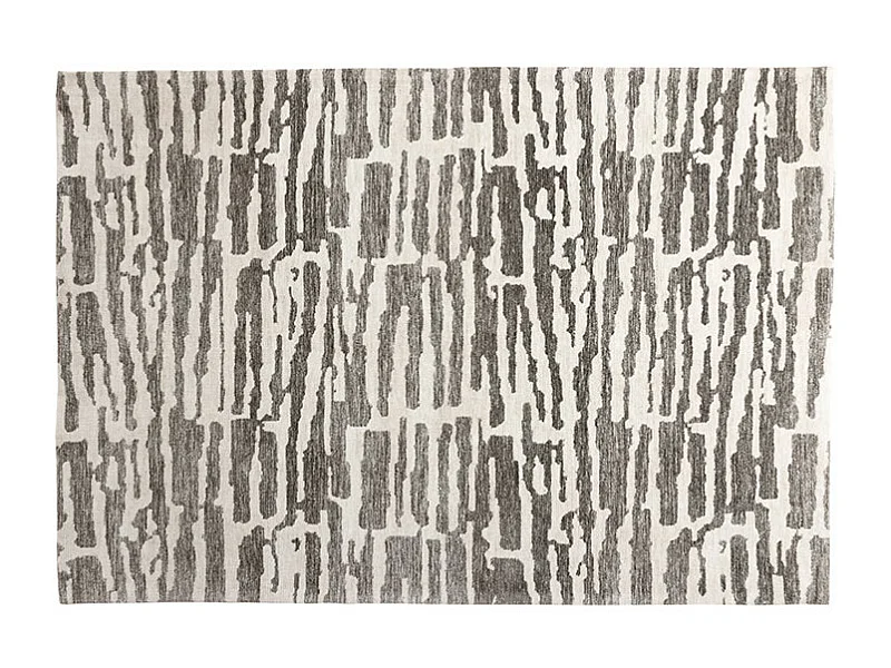 Milos vloerkleed 230x160cm grijs.