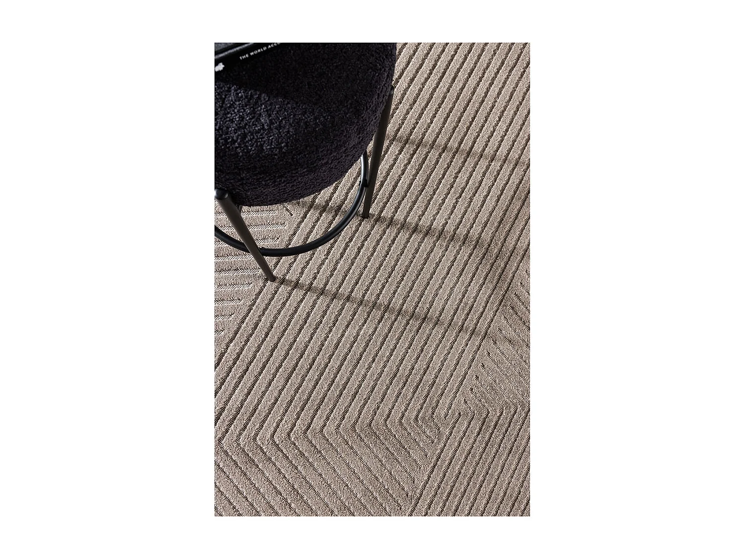 Aron tapis 200x290 cm marron.