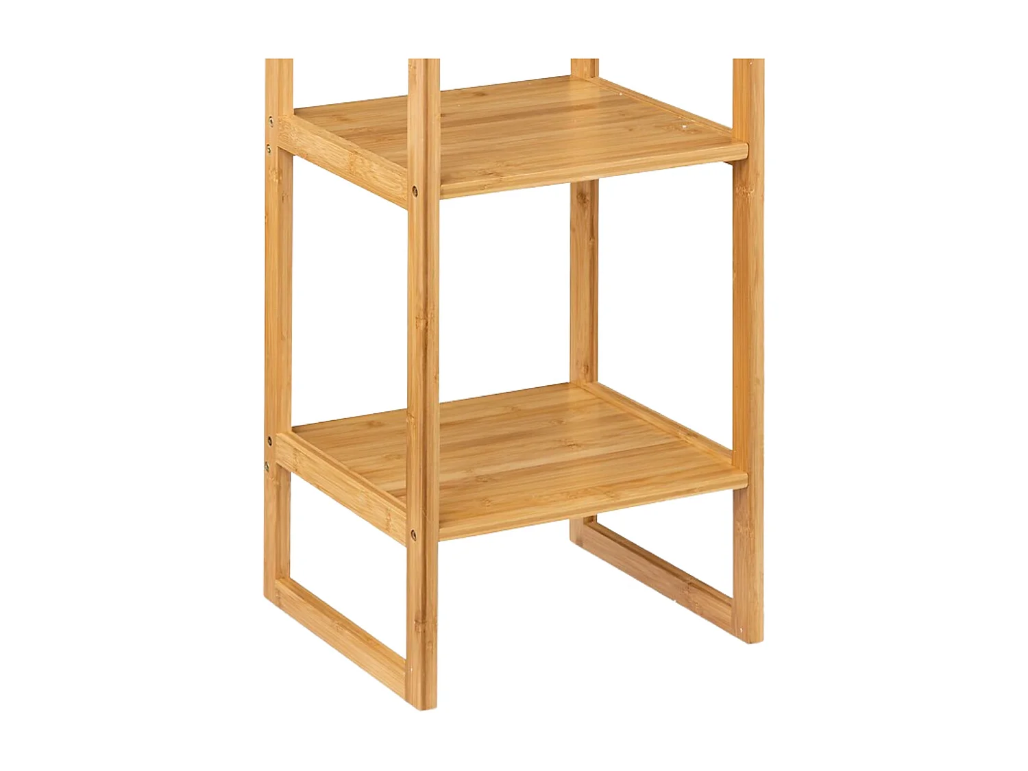 Scaffale Modulare in Bambù con 3 Livelli Canoply 84x35x35.5cm Thinia Home