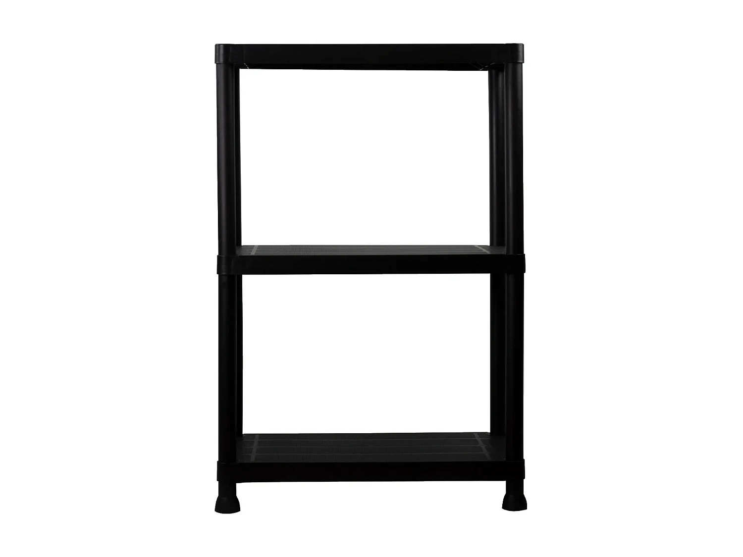 Pack 2 Estanterías de Resina con 3 Baldas 75kg 61x31x91cm Thinia Home